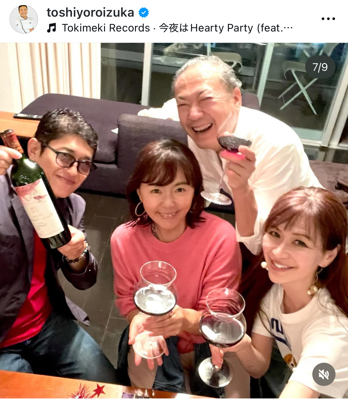 鎧塚俊彦のインスタグラムから