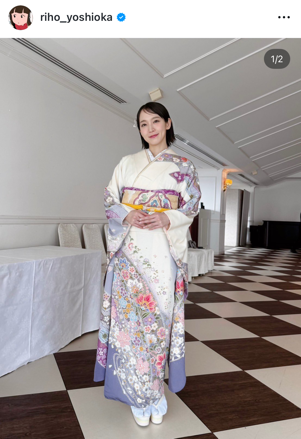 吉岡里帆のインスタグラムから
