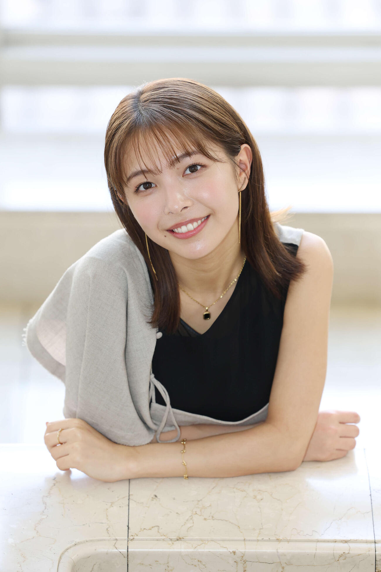 2nd写真集「RIO」を発売する寺本莉緒（撮影・宮地輝）