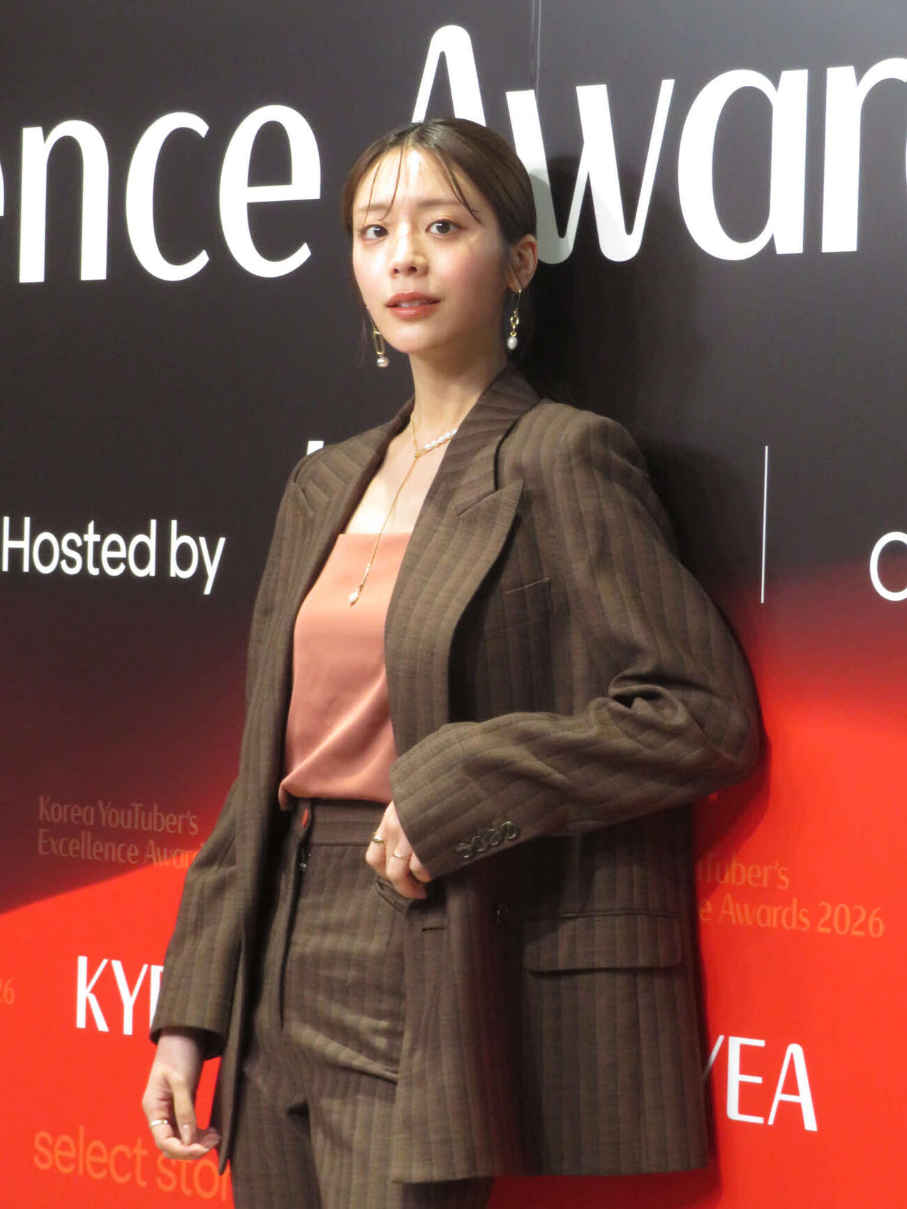「Korea YouTuber’s Excellence Awards 2026 Tokyo」に出席した貴島明日香