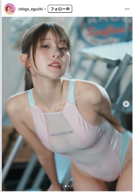 江口いちごのインスタグラムから