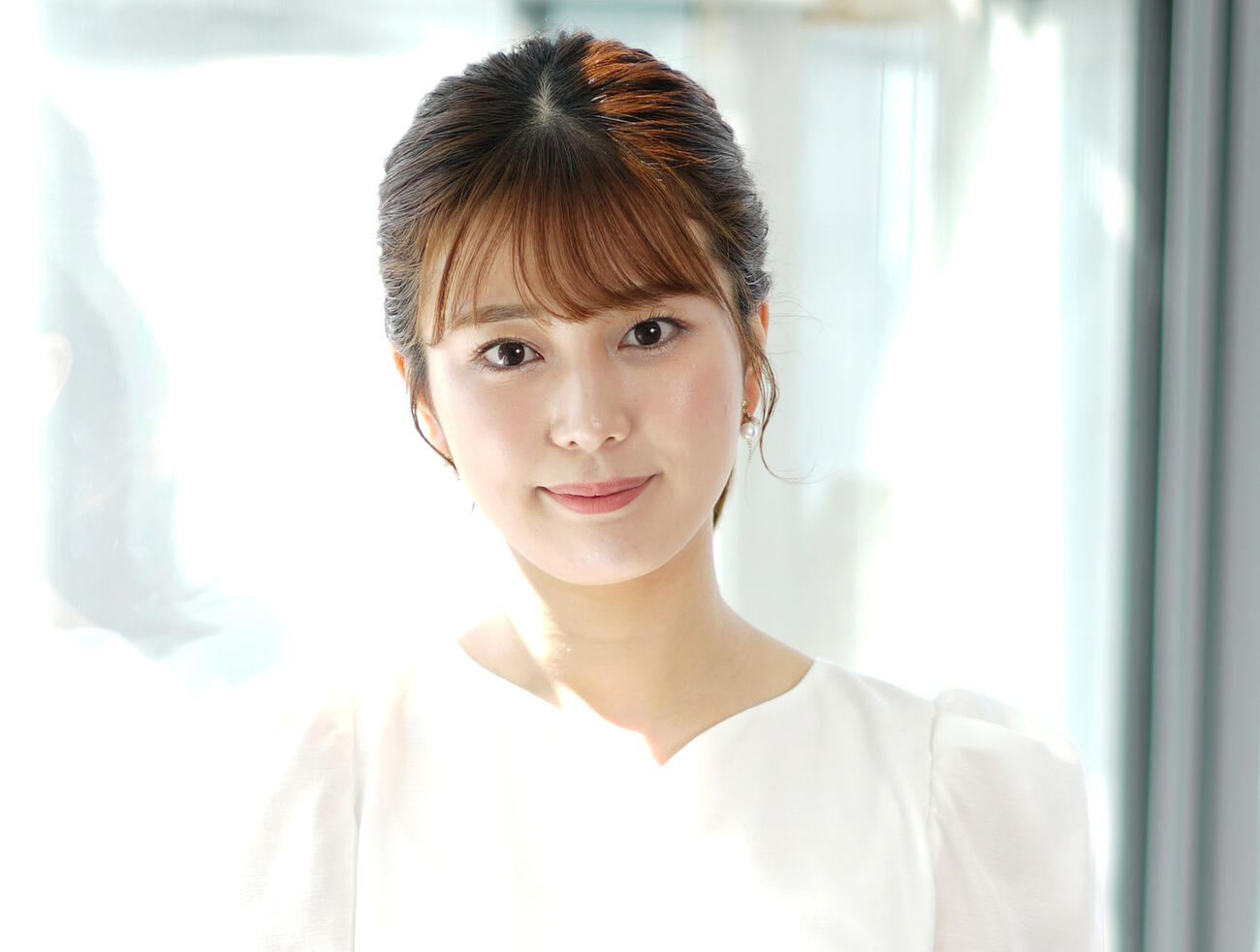 日本テレビ黒田みゆアナ（2024年3月撮影）