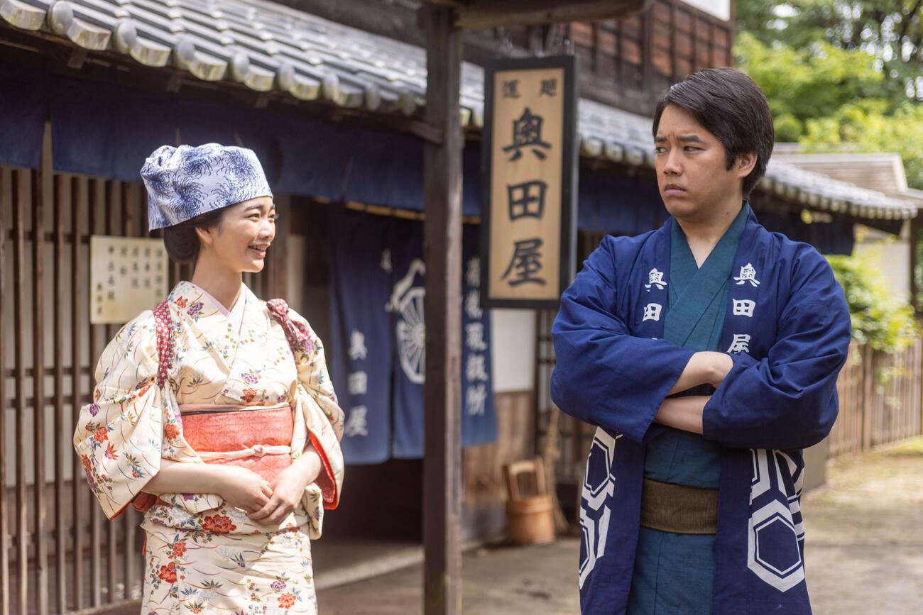 NHK連続テレビ小説「風、薫る」の1場面（C）NHK