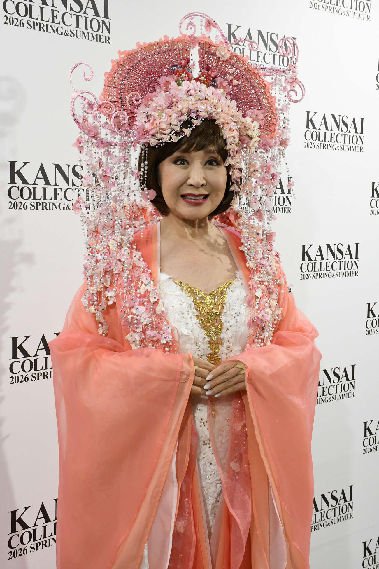 「カンサイコレクション　2026S／S」に降臨した小林幸子（撮影・阪口孝志）