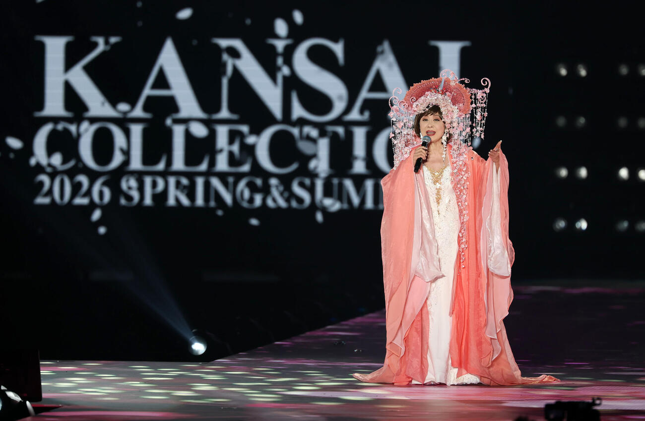 カンサイコレクション2026　グランドフィナーレで千本桜を熱唱する小林幸子（撮影・加藤哉）
