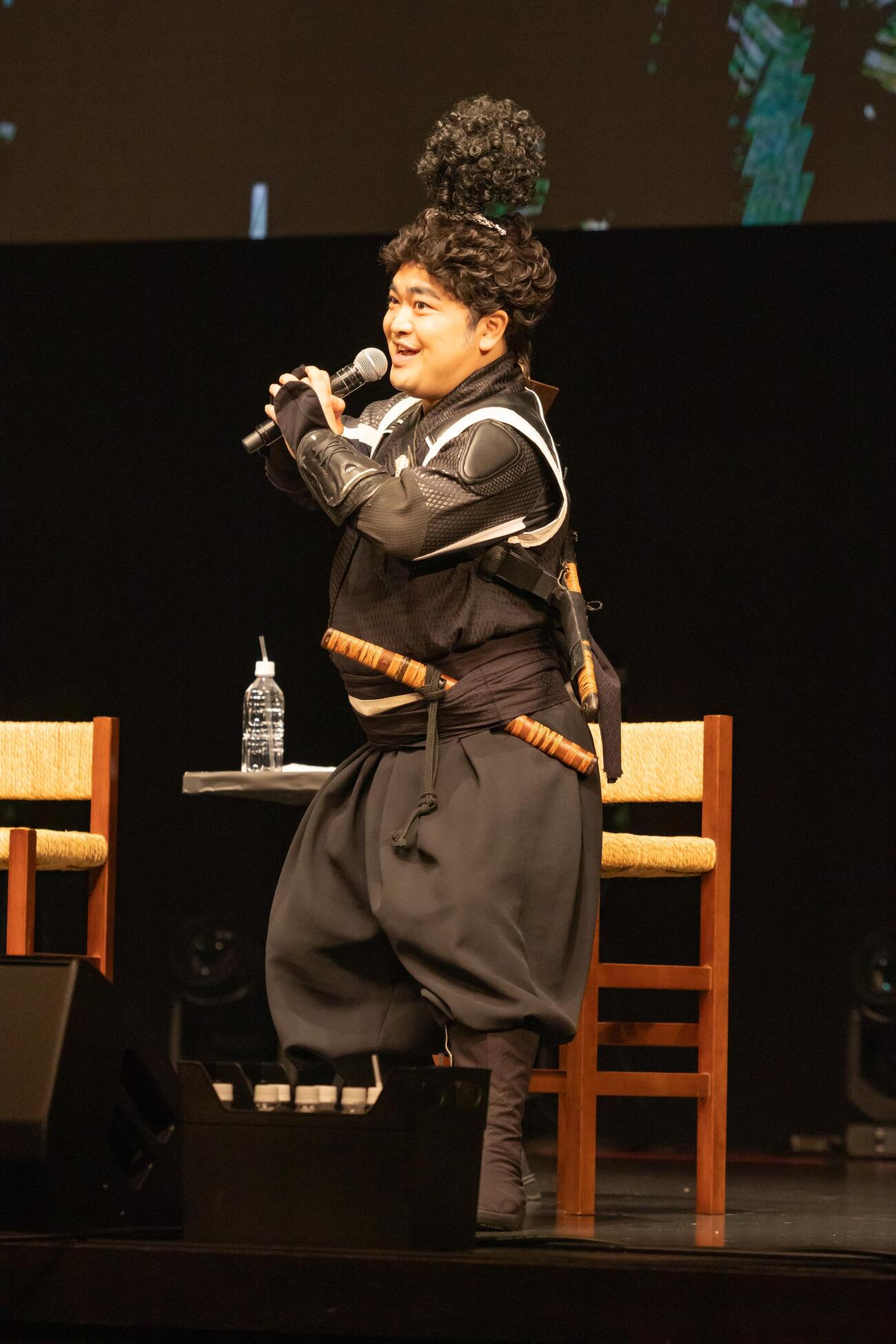 「仮面の忍者　赤影」の番組スペシャルイベントに出演した1代目白影役の加藤諒