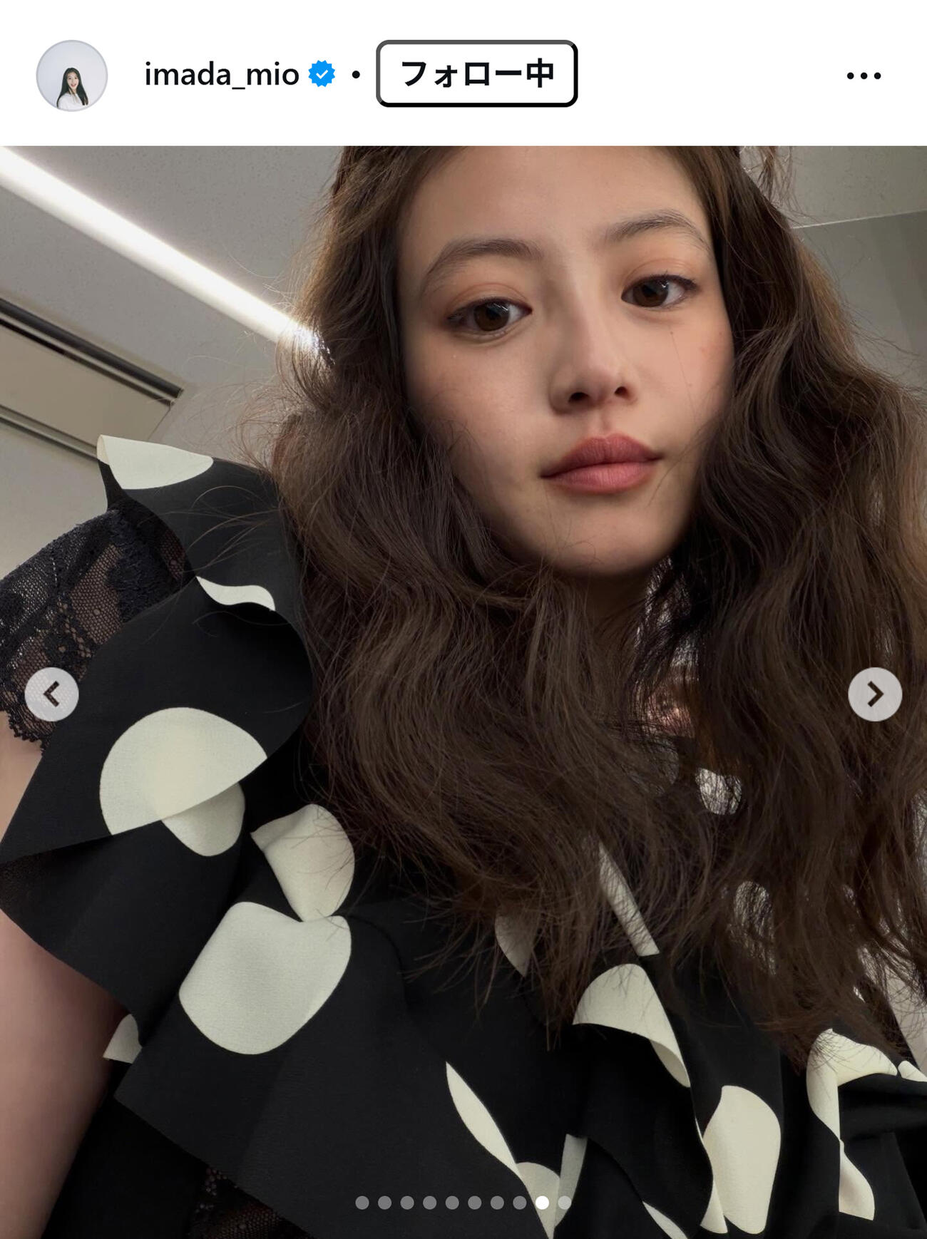 今田美桜のインスタグラムから