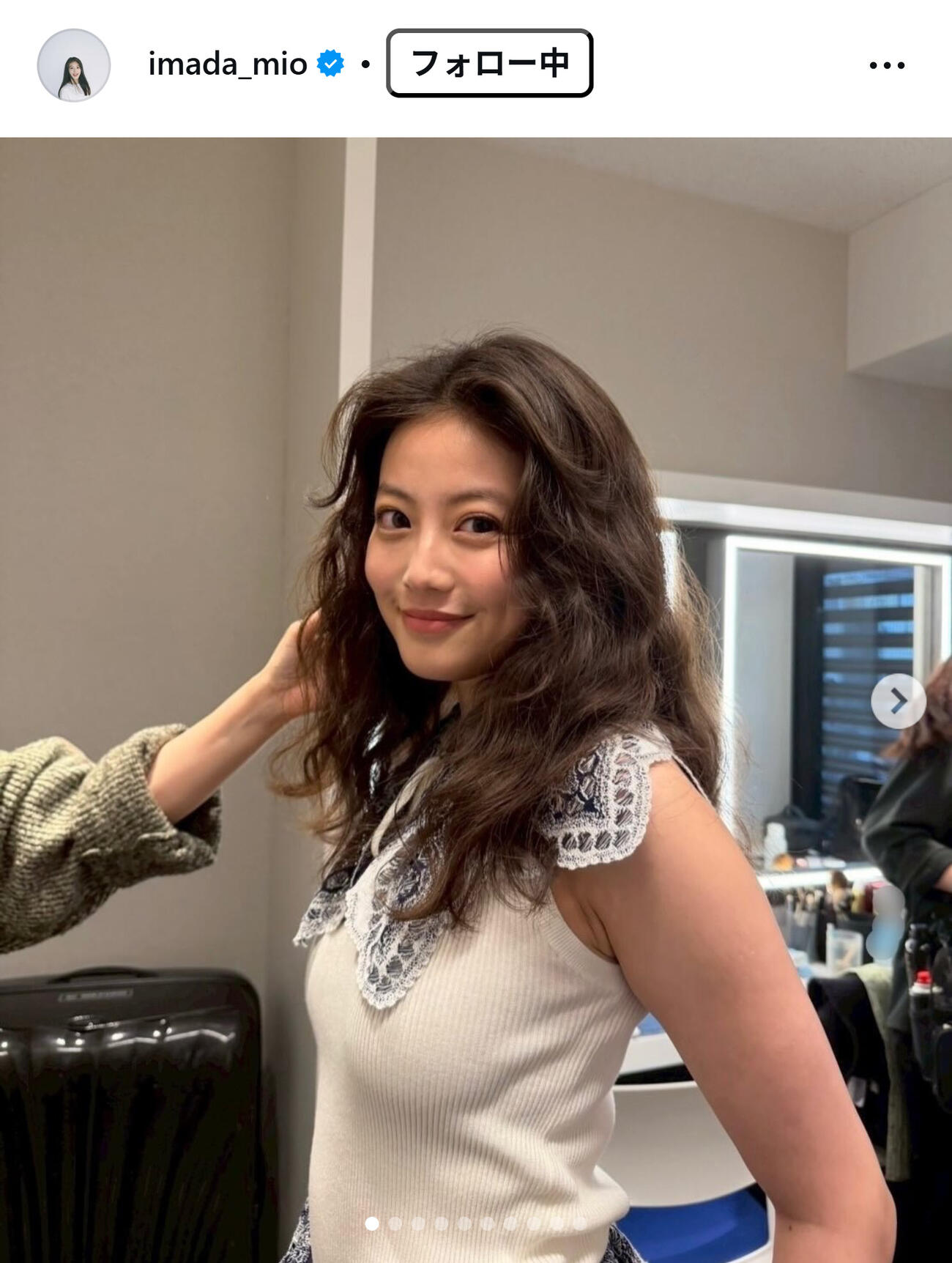 今田美桜のインスタグラムから