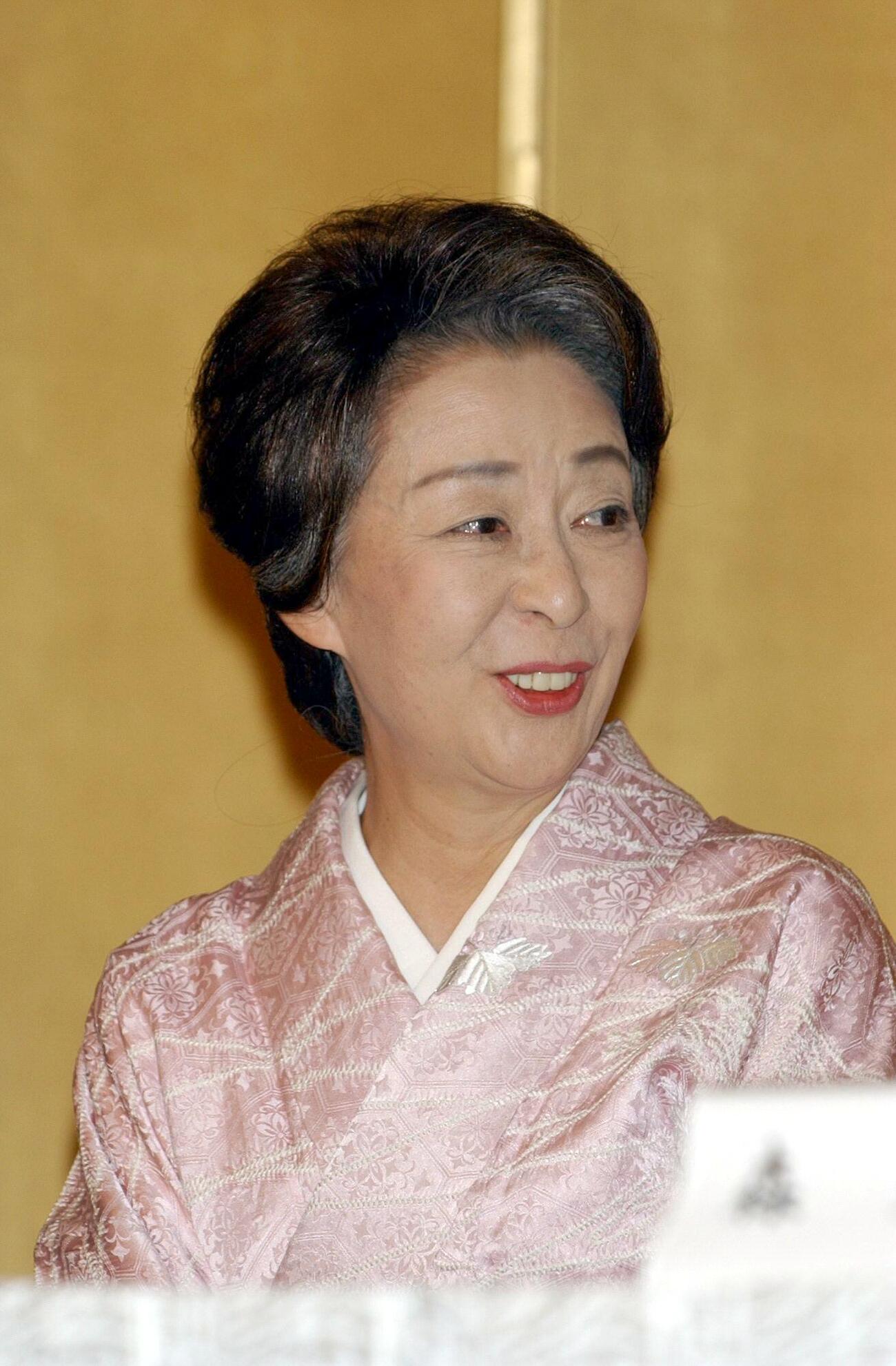 池内淳子さん（2004年11月撮影）