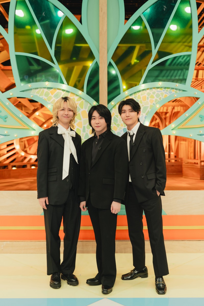 冠番組「テレビ×ミセス」がレギュラー化されたMrs．GREEN APPLE（C）TBS