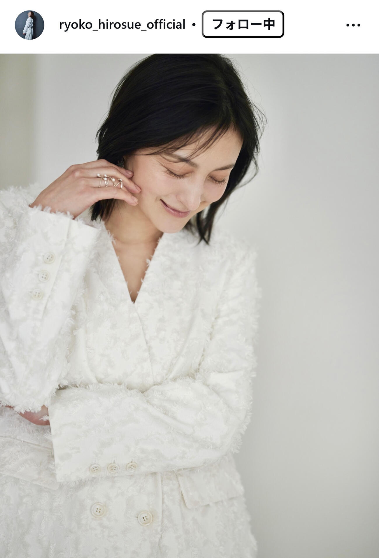 広末涼子のインスタグラムから