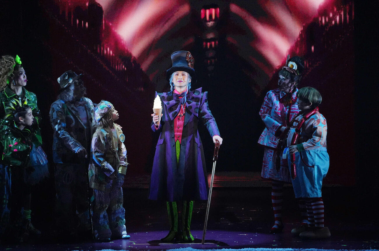 ミュージカル「チャーリーとチョコレート工場」でウィリー・ウォンカを演じる堂本光一