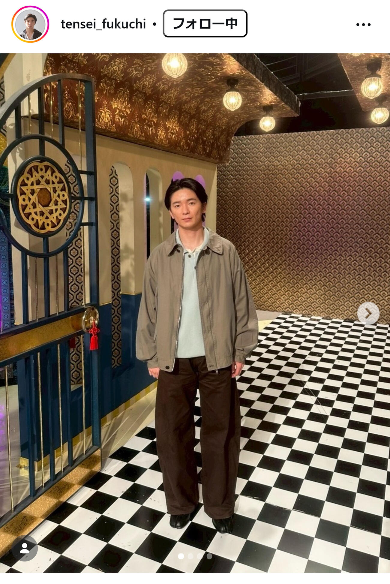 福地展成のインスタグラムから