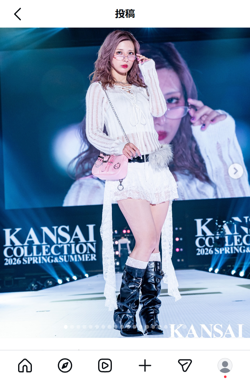 しなこのインスタグラムから