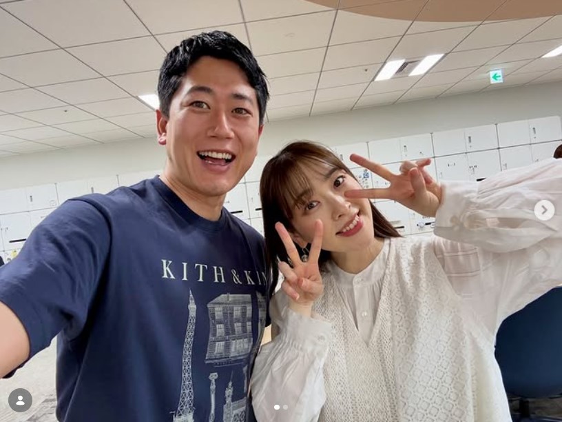 酒主義久アナウンサーのインスタグラムから