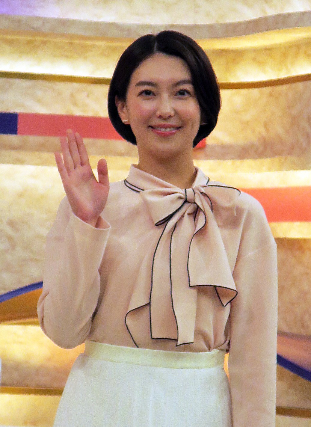 日本テレビ系新報道番組「追跡取材　news LOG」制作発表会見に登場した和久田麻由子アナウンサー