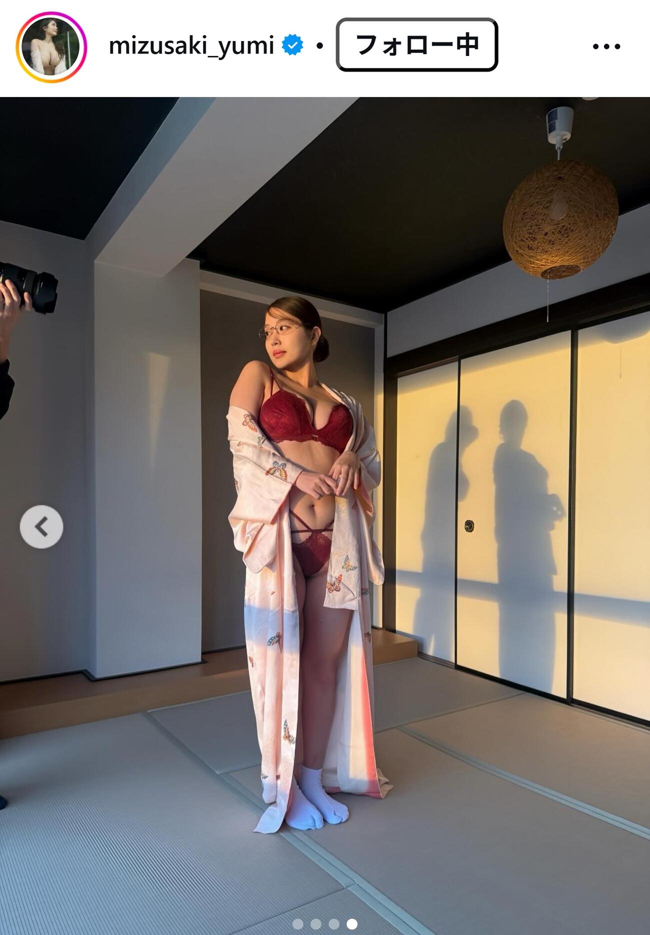 水咲優美のインスタから