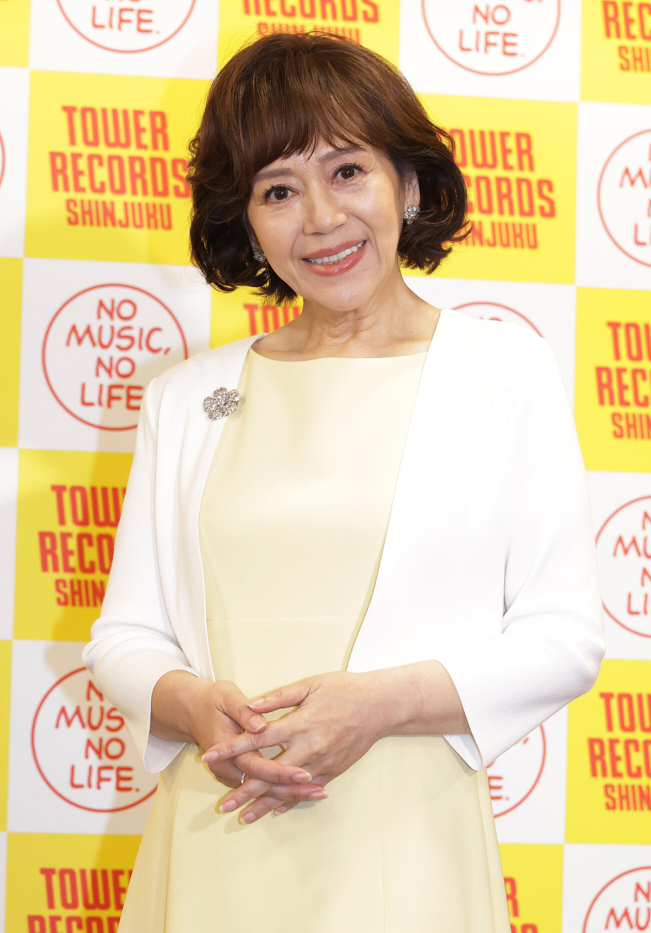 デビュー45周年ライブアルバム発売記念イベントを行った岩崎良美（撮影・中島郁夫）