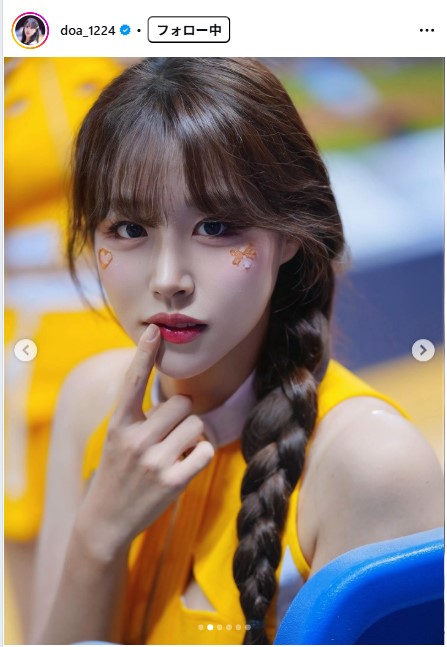 キム・ドナのインスタグラムから