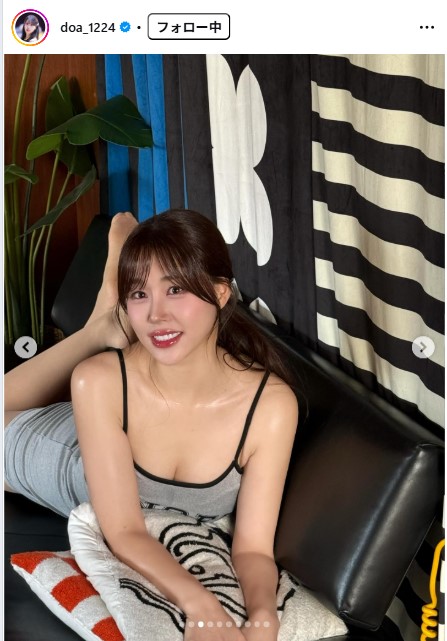 キム・ドナのインスタグラムから