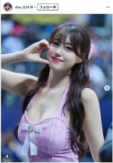 キム・ドナのインスタグラムから