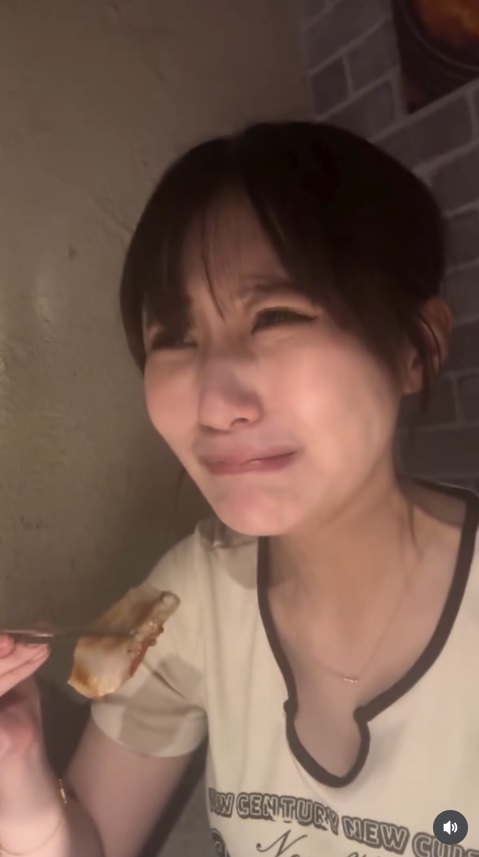 友人から厳しい指摘を受け険しい表情の田中美久（インスタグラムから）