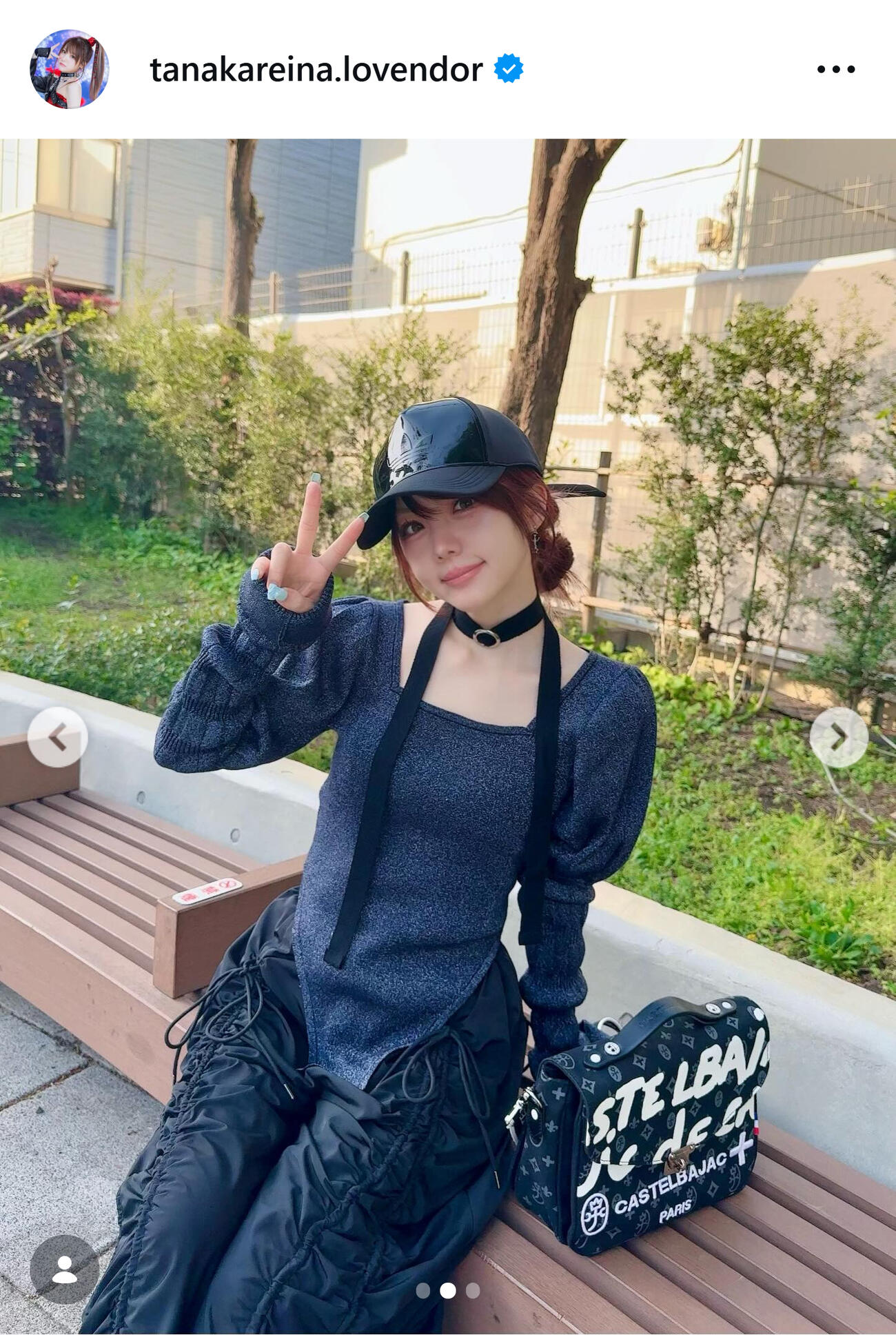 田中れいなのインスタグラムから