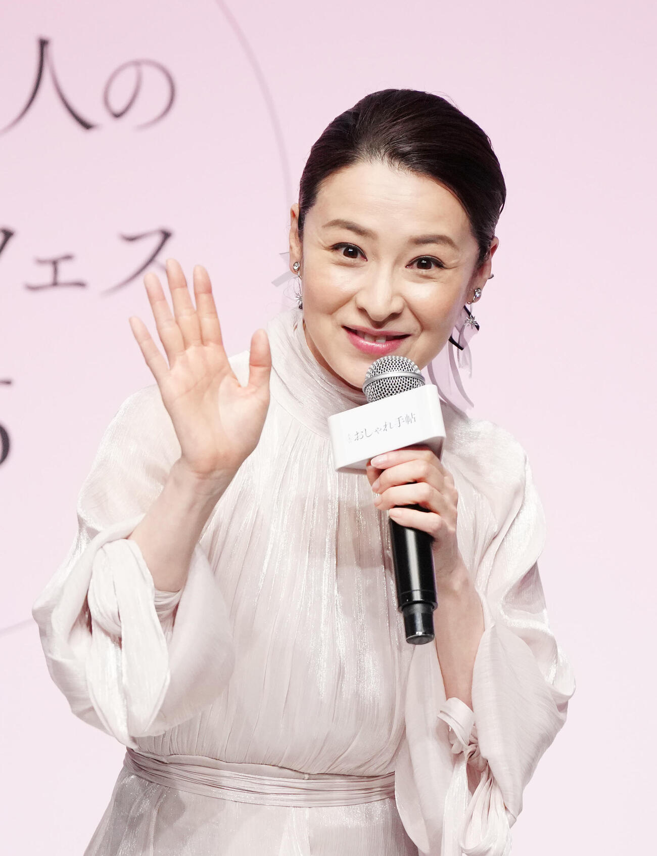 「素敵な大人のごきげんフェス2026」に登場した檀れい（撮影・江口和貴）