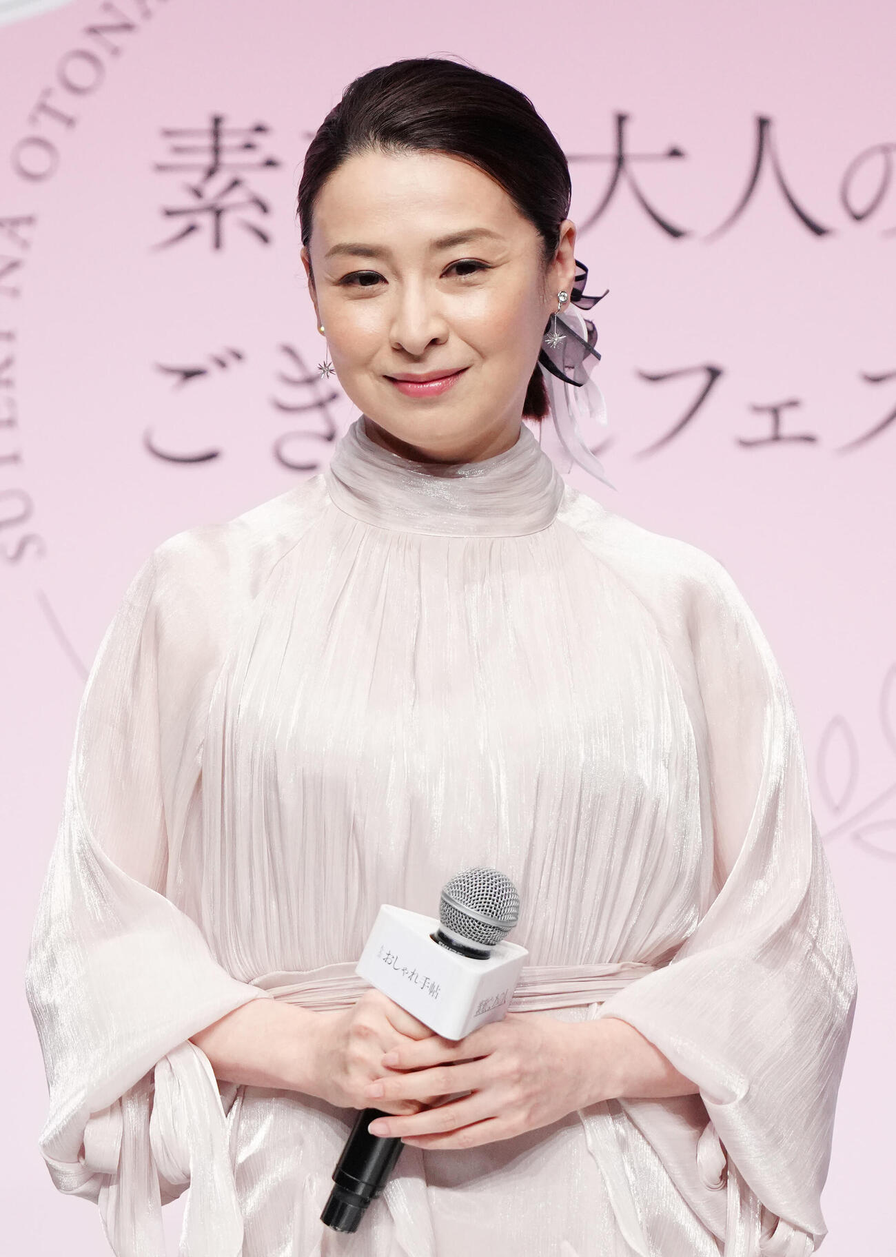 「素敵な大人のごきげんフェス2026」に登場した檀れい（撮影・江口和貴）