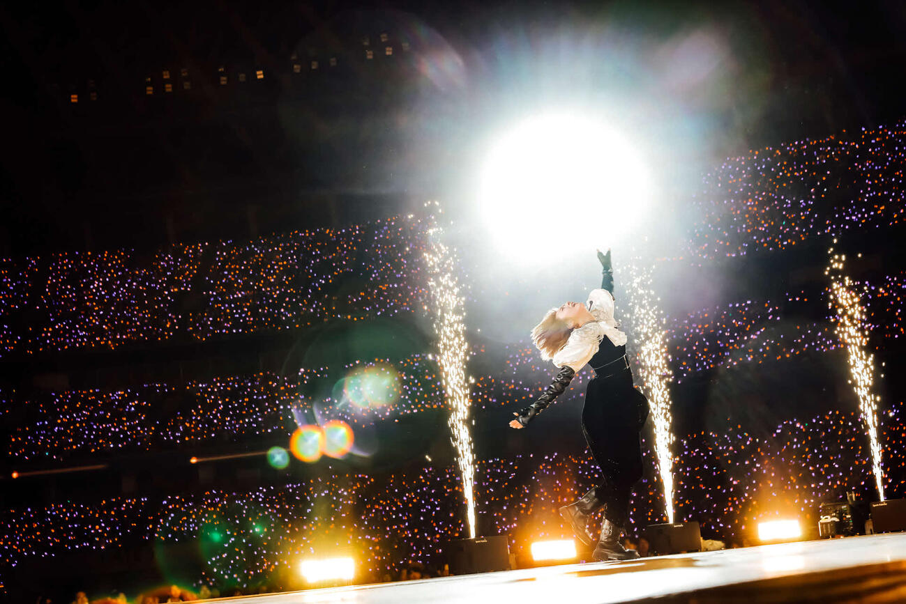 「5th YEAR ANNIVERSARY LIVE」を行った櫻坂46藤吉夏鈴（（C）Seed＆Flower LLC）