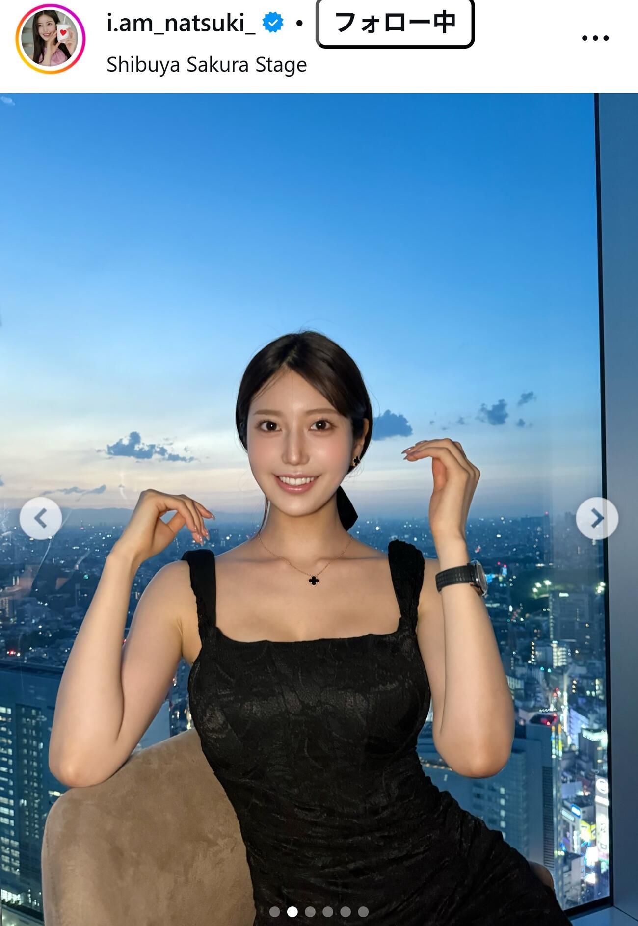 阿部なつきのインスタグラムから
