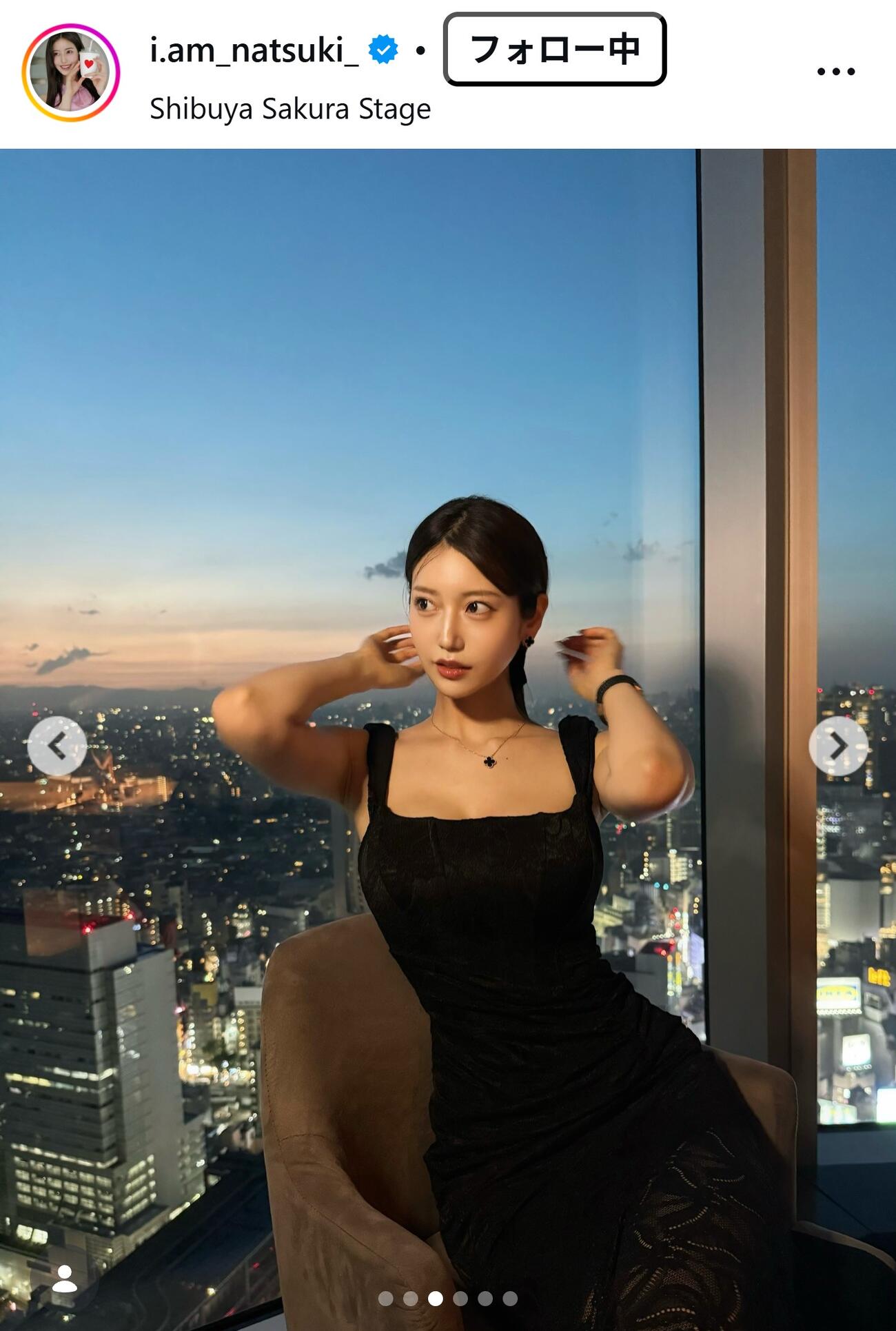 阿部なつきのインスタグラムから