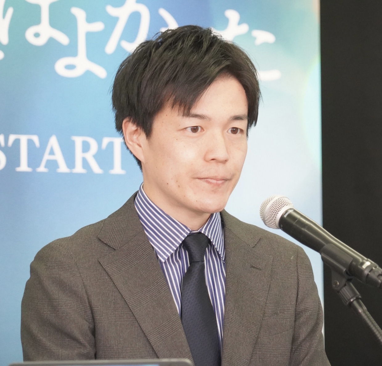 TBS南波雅俊アナ（2023年1月撮影）