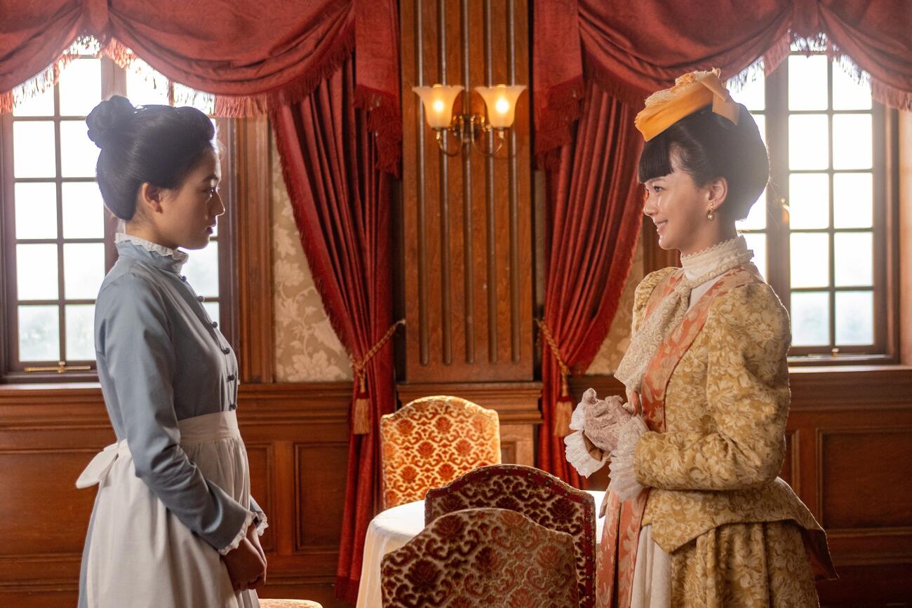 NHK連続テレビ小説「風、薫る」の1場面（C）NHK