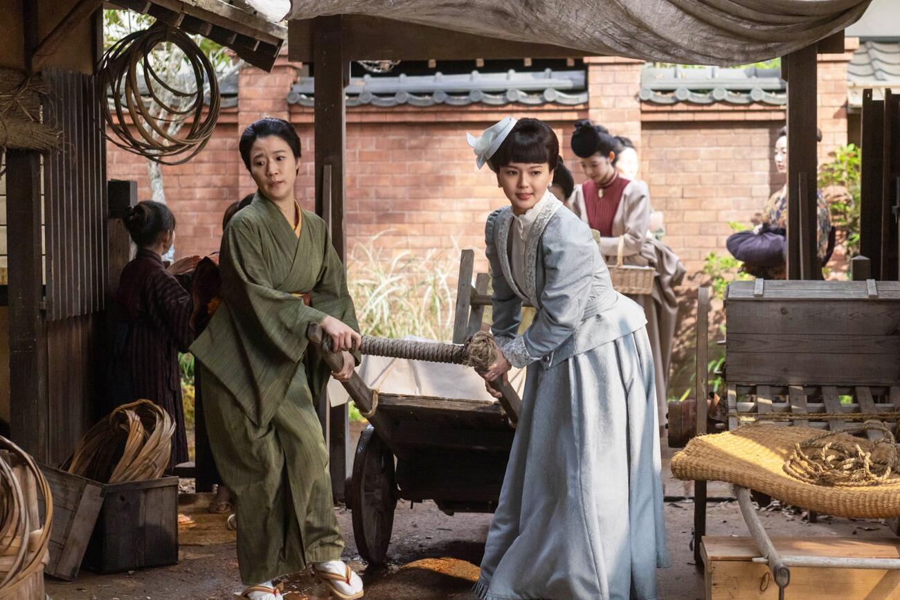 NHK連続テレビ小説「風、薫る」の1場面（C）NHK