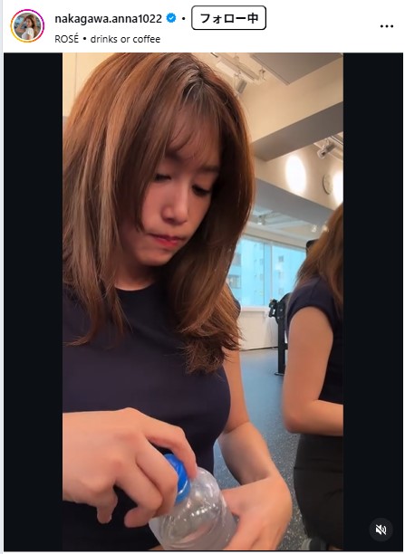 中川安奈のインスタグラムから