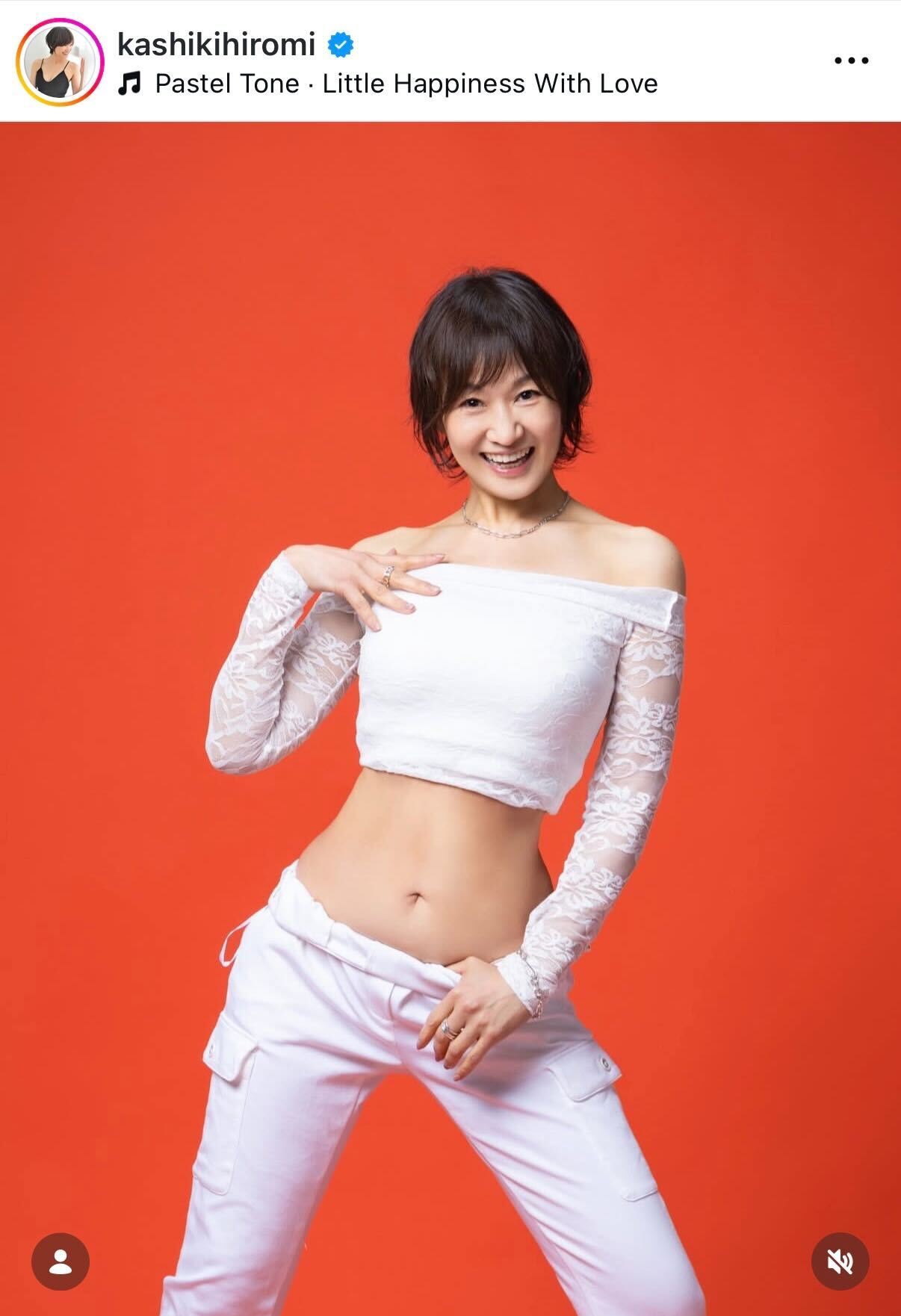 樫木裕実のインスタグラムから