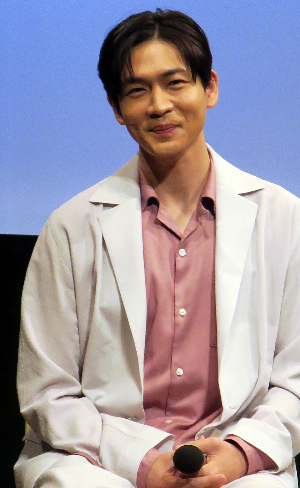 フジテレビ系連続ドラマ「銀河の一票」制作発表に登壇した松下洸平