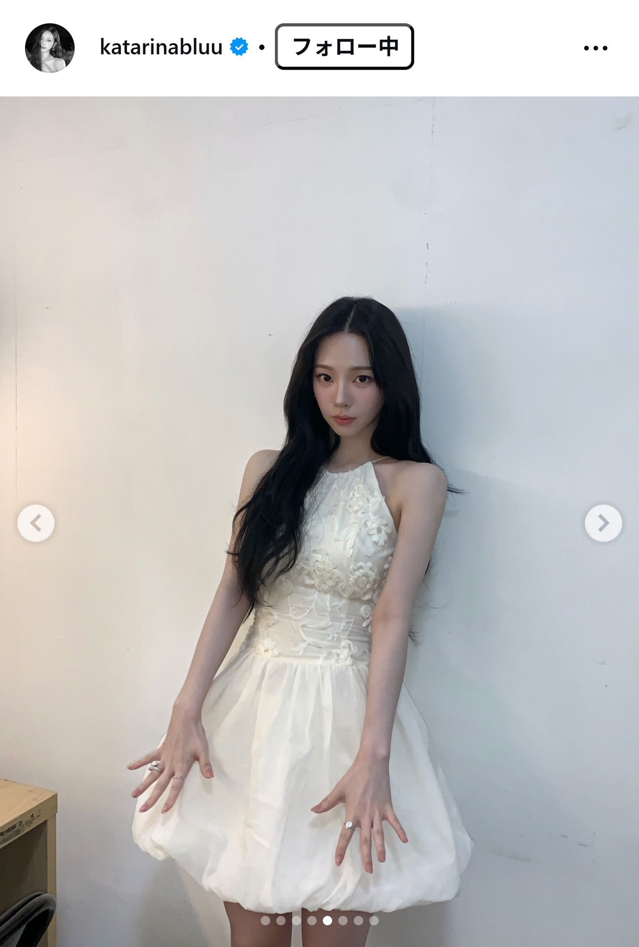 KARINAのインスタグラムから