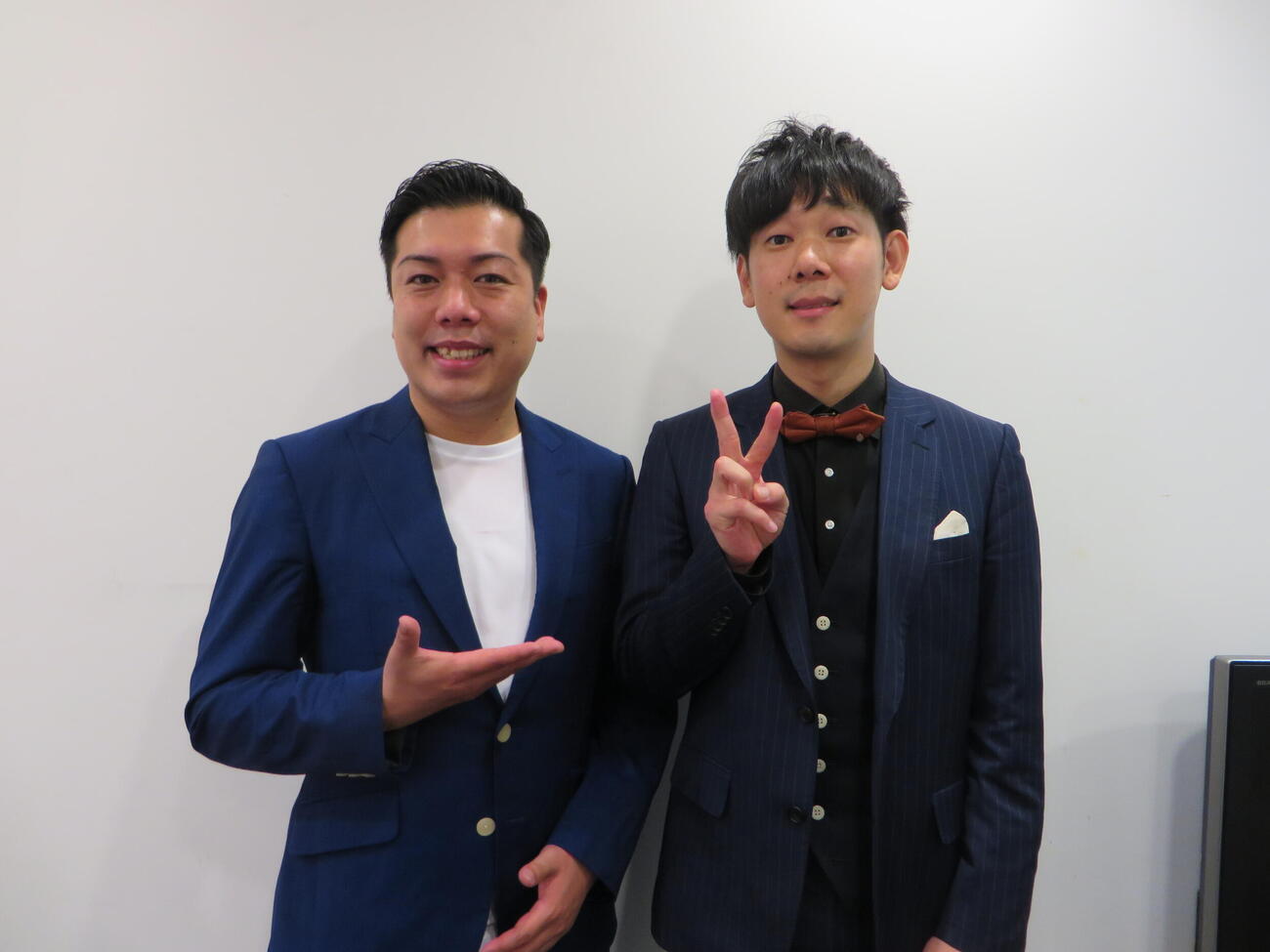 マルセイユの別府貴之（左）と津田康平（2022年撮影）