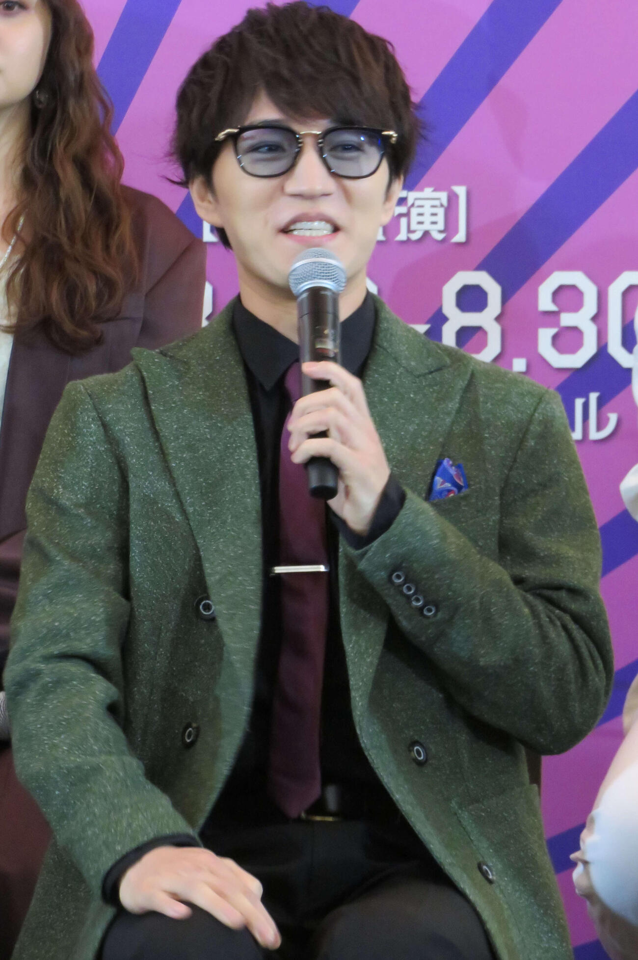 2026年劇団☆新感線46周年興行・夏公演　SHINKANSEN☆RSP　怪奇骨董音楽劇「アケチコ！～蒸気の黒ダイヤ、あるいは狂気の島～」製作発表に出席した神山智洋（撮影・村上幸将）
