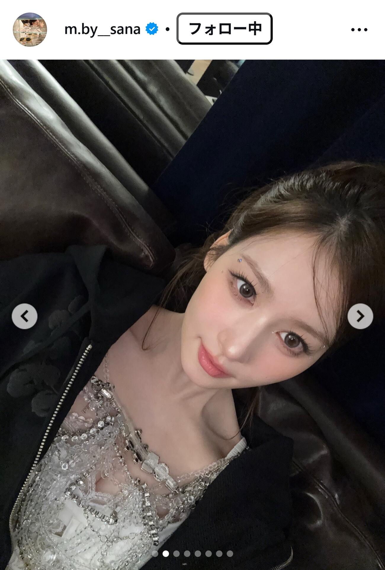 SANAのインスタグラムから