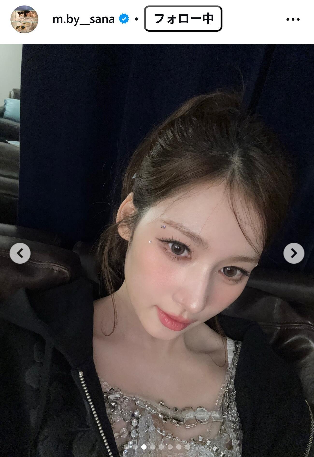 SANAのインスタグラムから