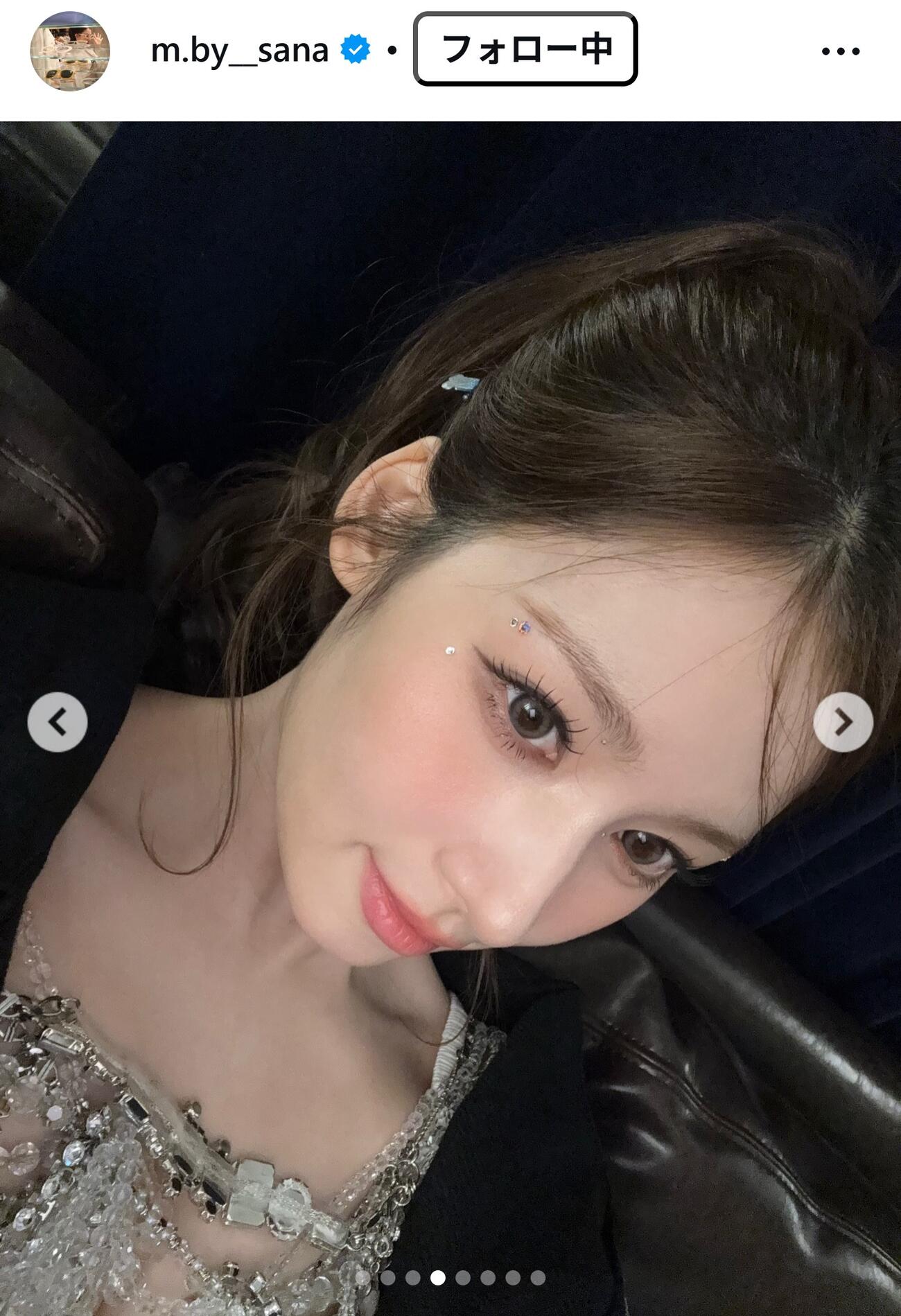 SANAのインスタグラムから