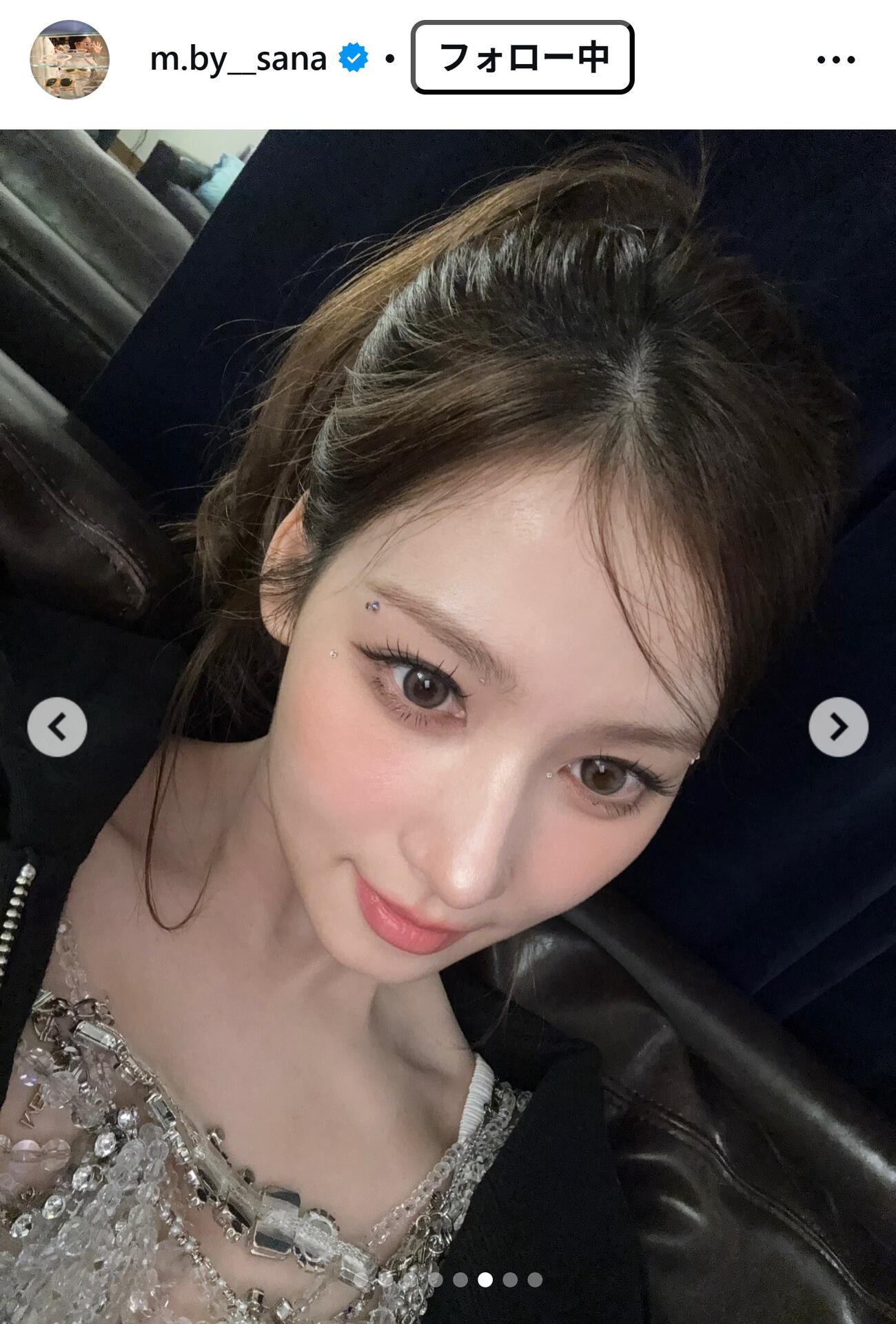 SANAのインスタグラムから