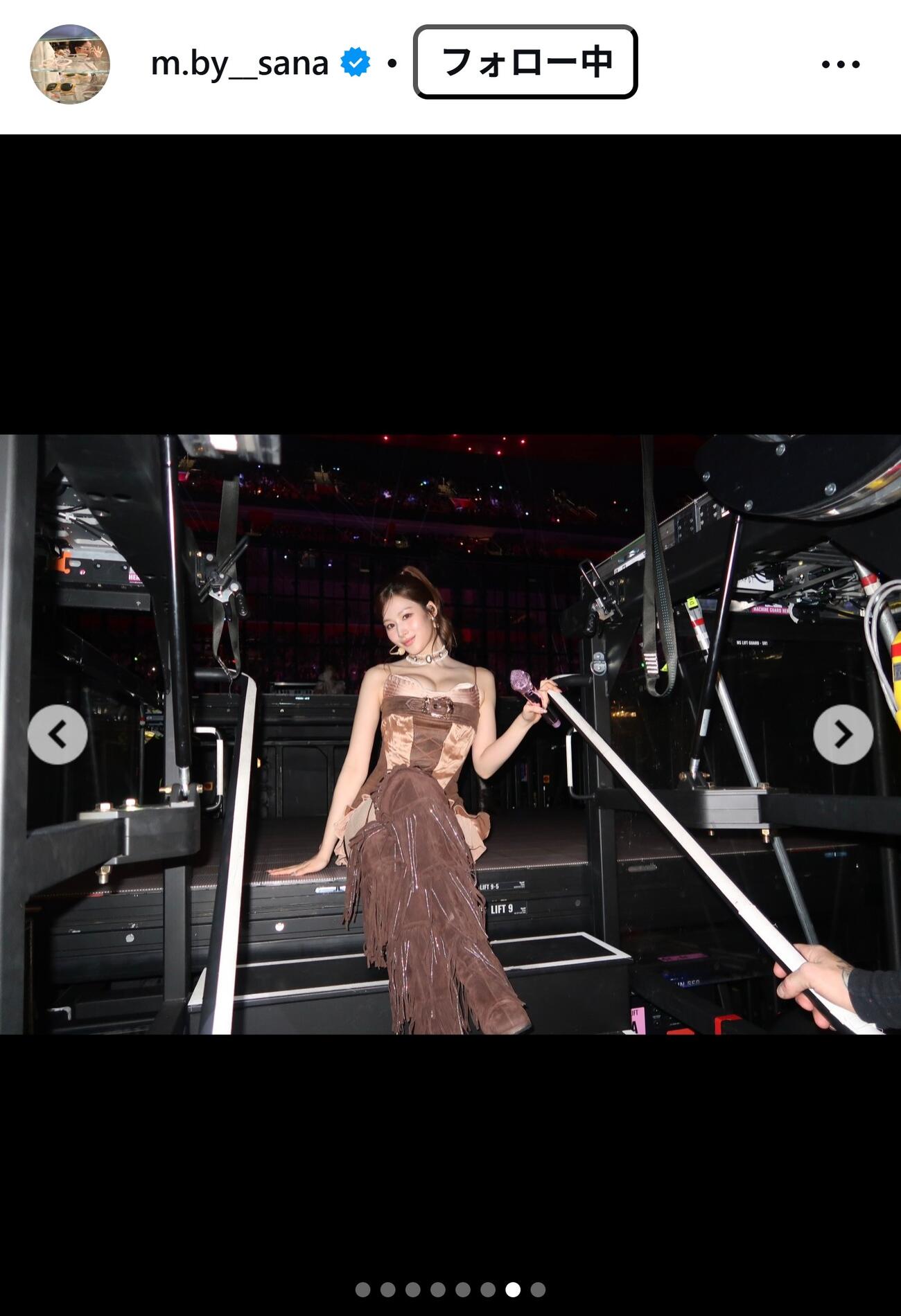 SANAのインスタグラムから