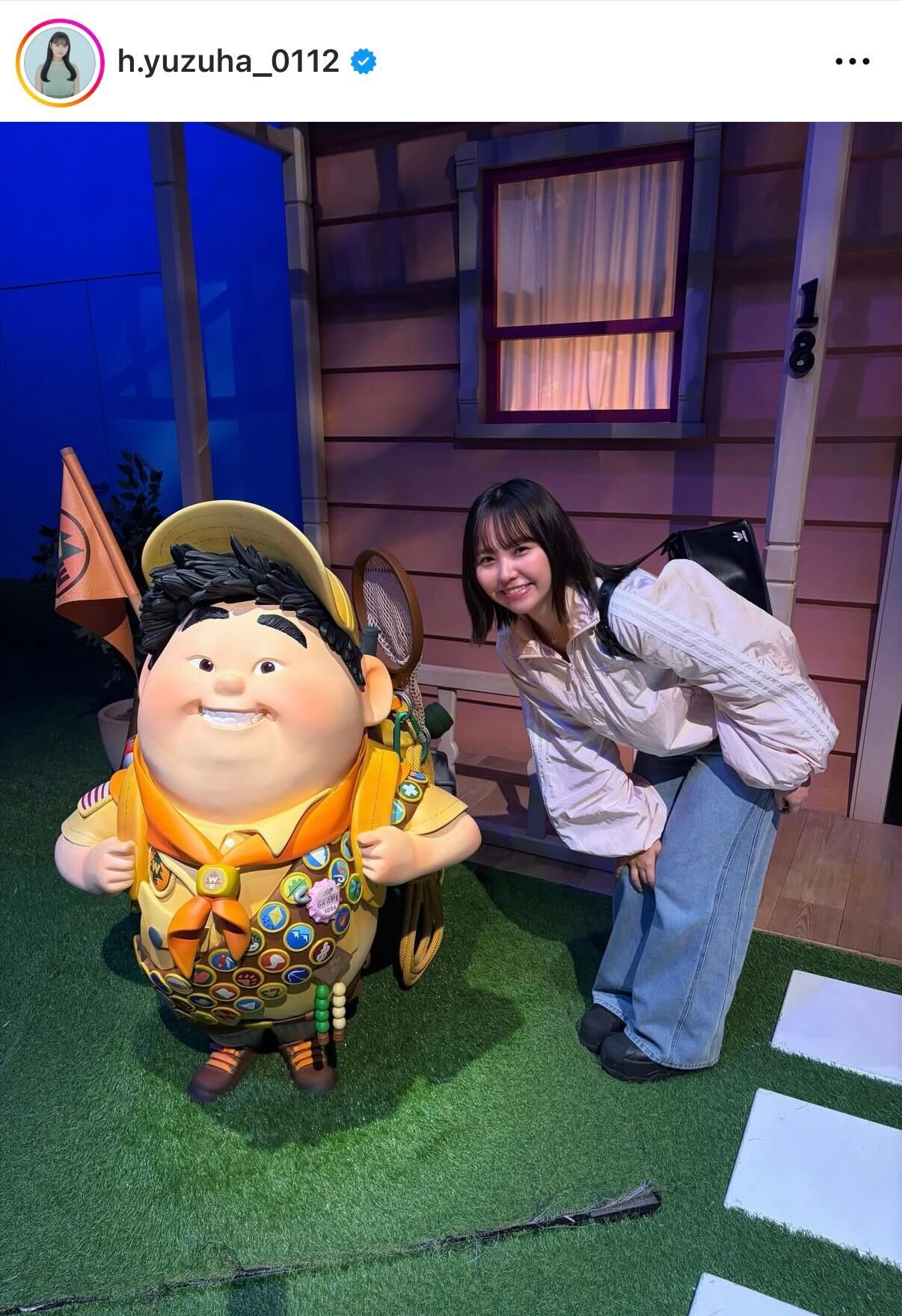 本郷柚巴のインスタグラムから