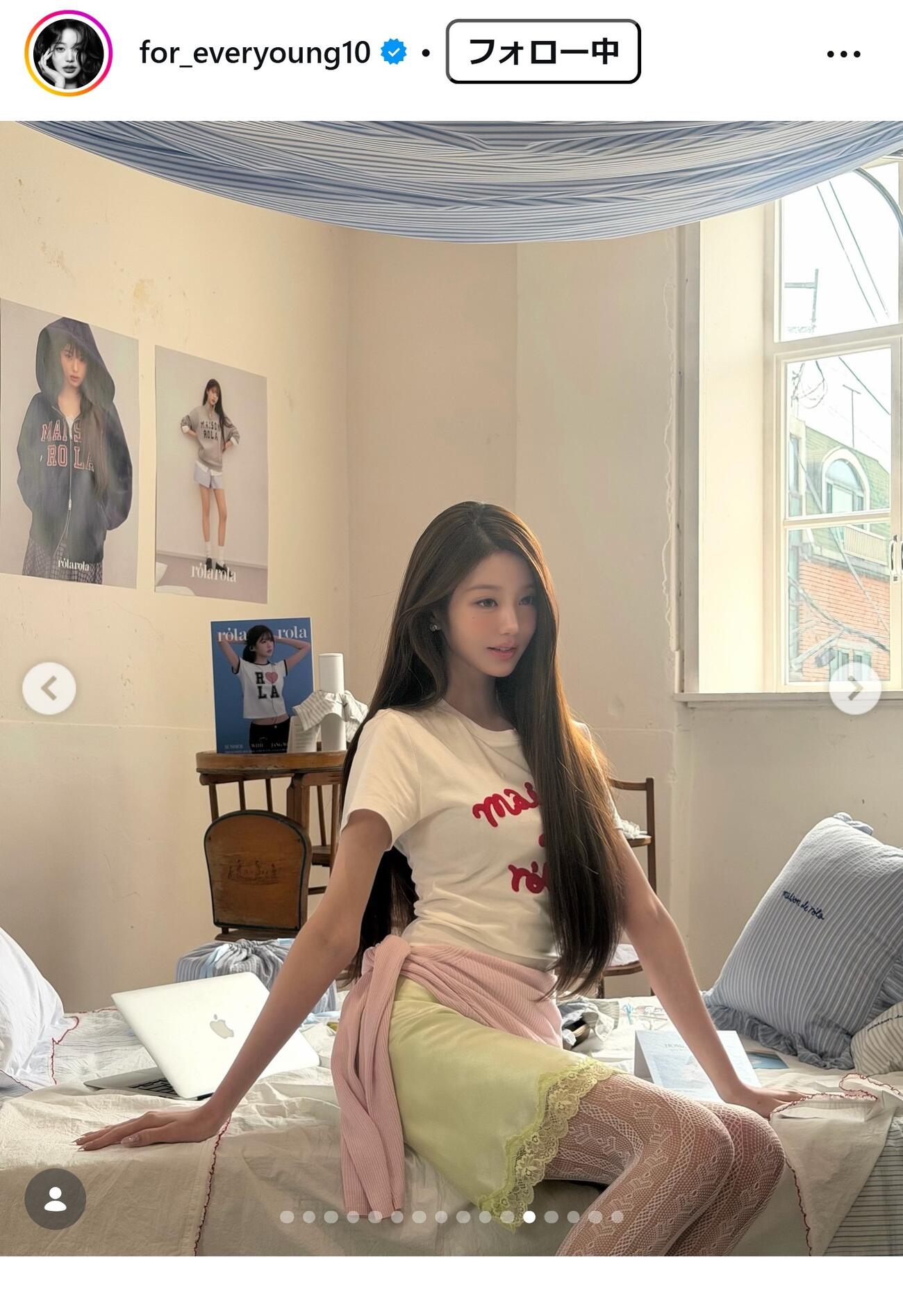 WONYOUNGのインスタグラムから
