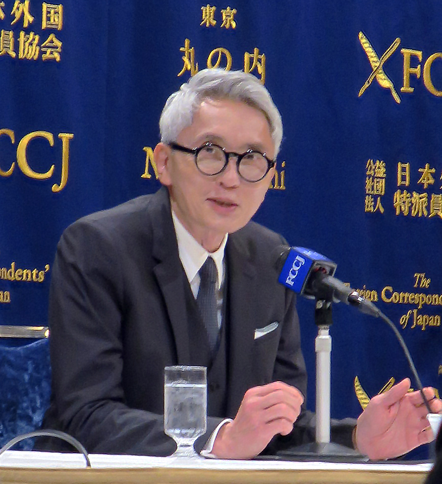 日本外国特派員協会で「孤独のグルメSeason11」記者会見を行った松重豊