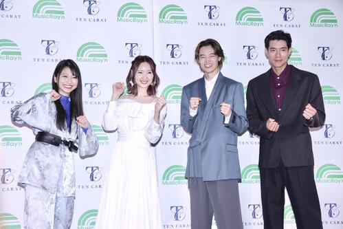 田中麗奈所属テンカラットとスフィア擁するミュージックレインがタッグ
